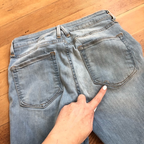 Good American Good Legs Heart Studded Jeans 8/29 26X26 skinny - Picture 12 of 13